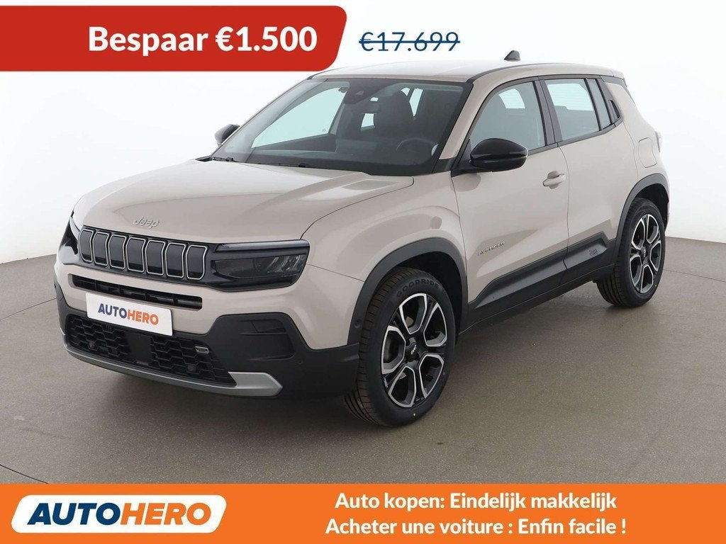 Jeep Avenger 1.2 T-GDI Altitude (bj 2023), Auto's, Jeep, Voorwielaandrijving, Stof, Gebruikt, 1199 cc