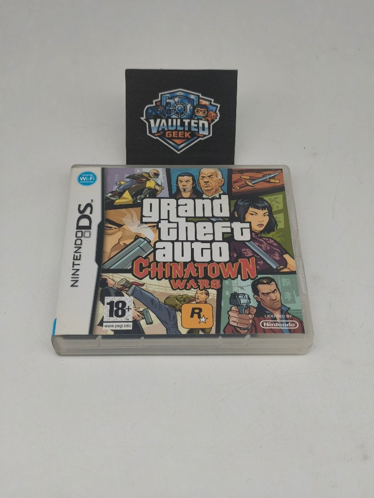 GTA Chinatown Wars pour Nintendo DS, Consoles de jeu & Jeux vidéo, Jeux | Nintendo DS, Utilisé, Aventure et Action, 1 joueur, À partir de 18 ans