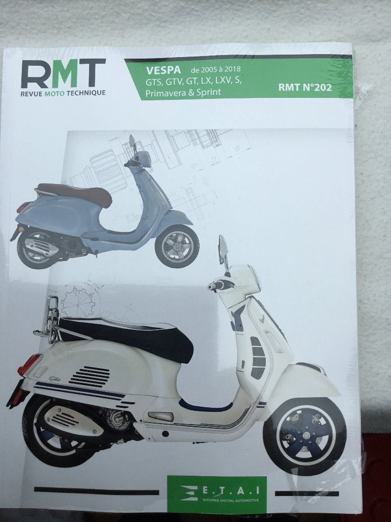 Technische beoordeling van de RMP Vespa, Particulier, Nieuw, Scooter