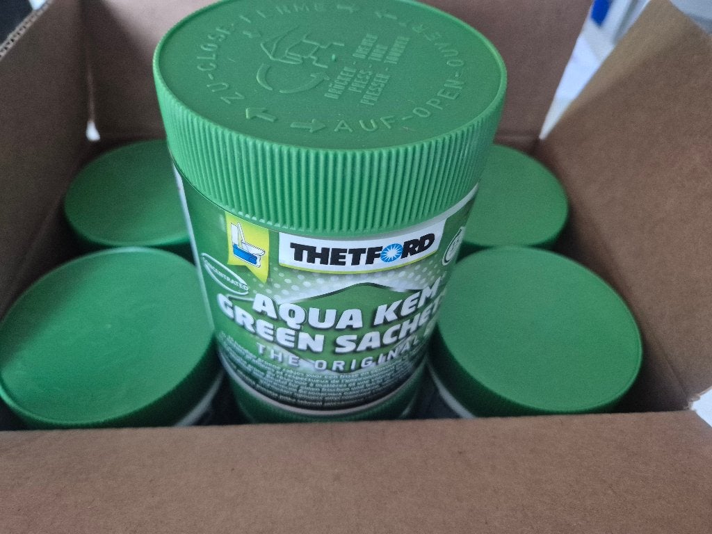 aqua kem green sachets voor chemisch toilet, Particulier, Chemisch toilet