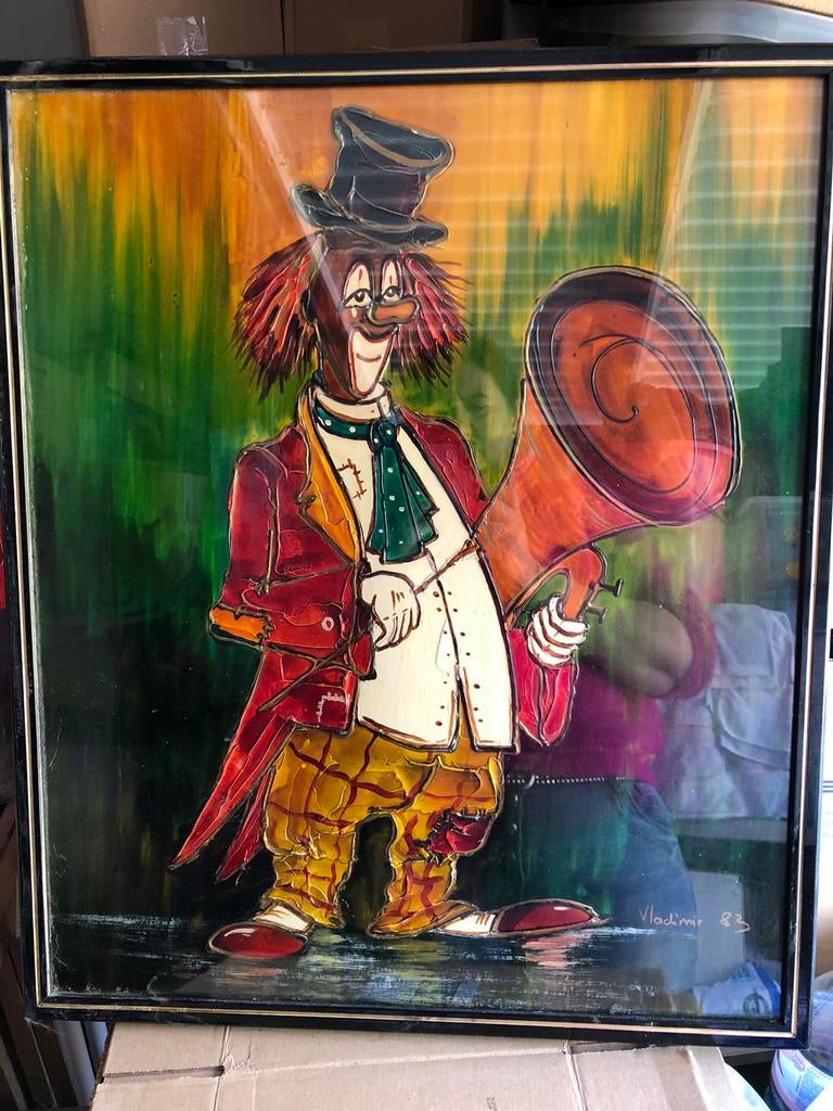 Peinture clown, Enlèvement ou Envoi