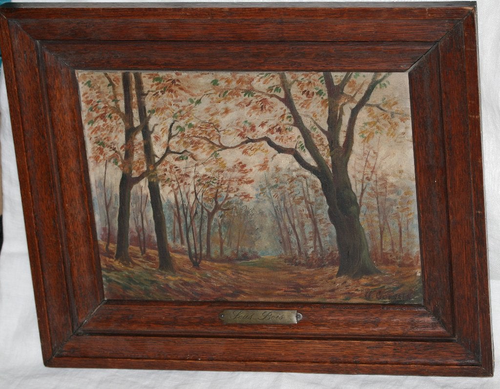 G Gorsels - Schilderij Olie op doek Gesigneerd, Antiek en Kunst, Doek, Ophalen of Verzenden, Gesigneerd, Olieverf