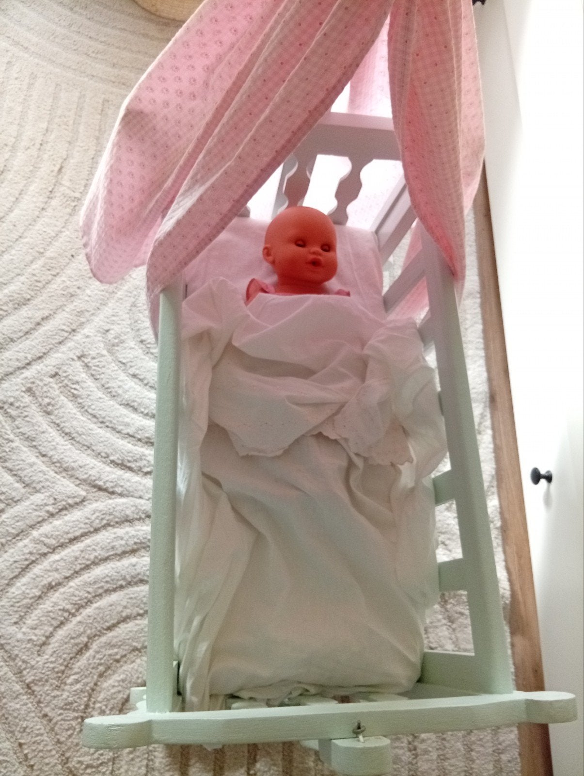 poppen schommelwiegje, Ophalen, Gebruikt, Babypop