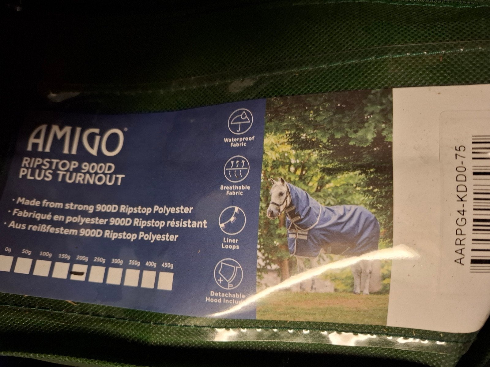 Amigo Ripstop 900D 6.0, Dieren en Toebehoren, Ophalen of Verzenden, Ripstop, Amigo