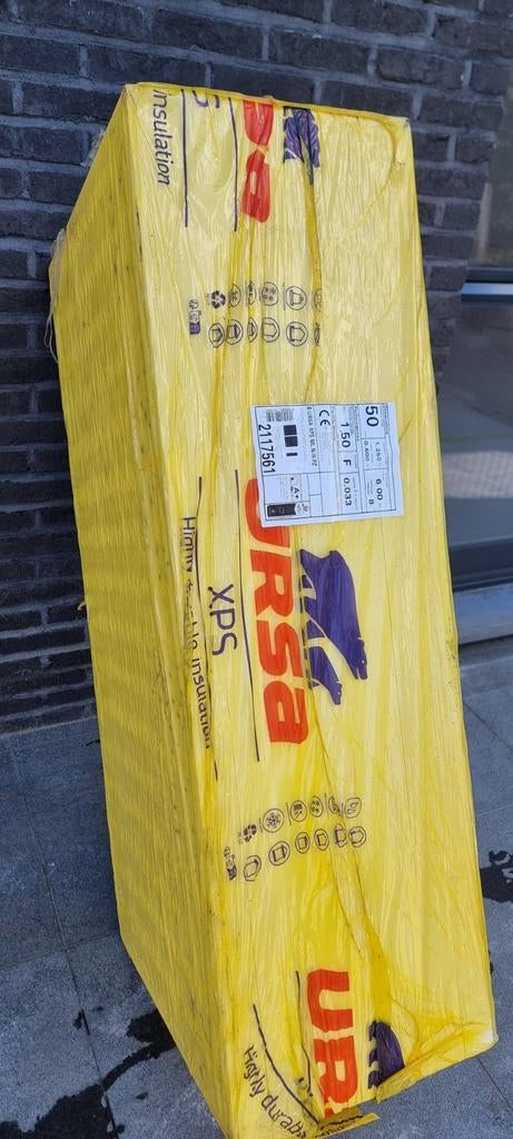 Ursa XPS 50mm gewafelde isolatieplaten, Ophalen