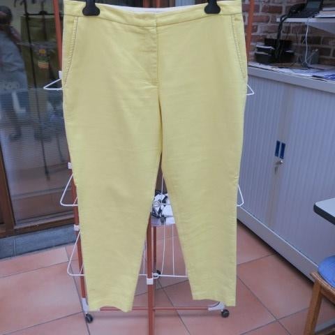 Broek geel Fabiana Filippi mt 42-44 (it 46), Kleding | Dames, Geel, Maat 42/44 (L), Ophalen of Verzenden, Zo goed als nieuw