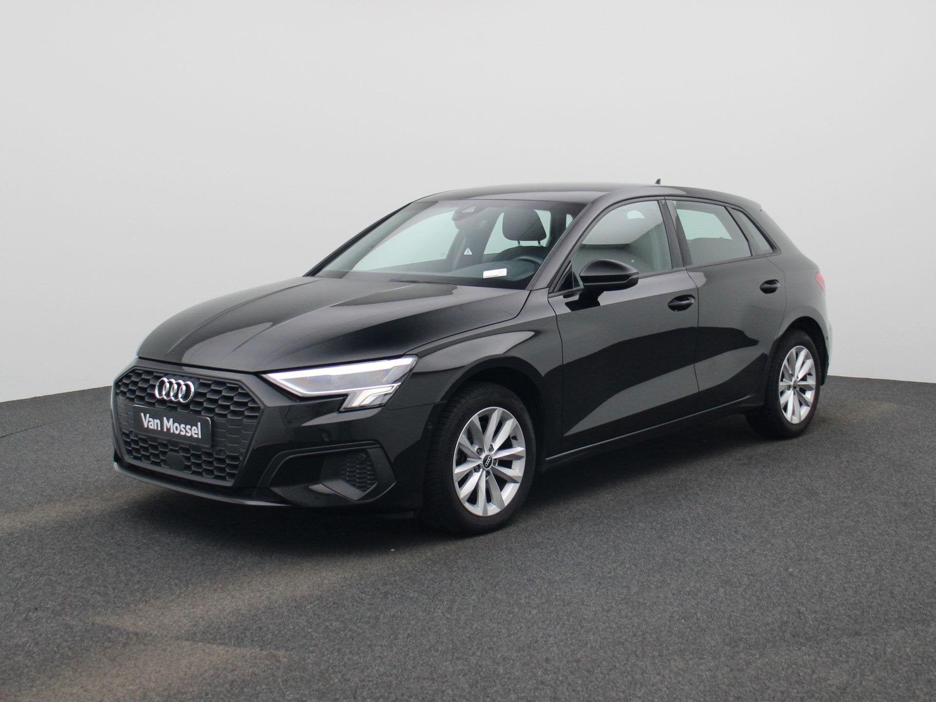 Audi A3 Sportback 1.0 30 TFSi 81kW S tronic Attraction BE, Auto's, Stof, Gebruikt, Zwart, Zwart