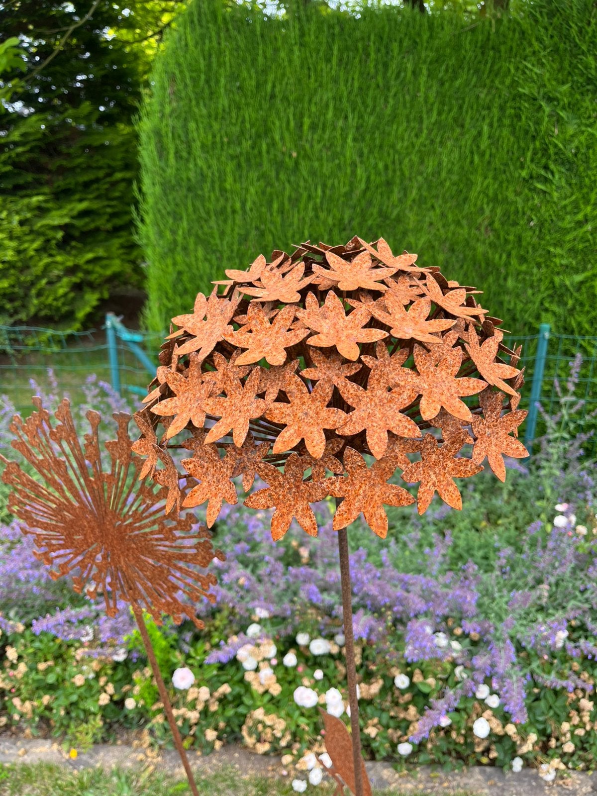 Décoration de jardin en acier Corten 5 pièces, Enlèvement, Autres matériaux