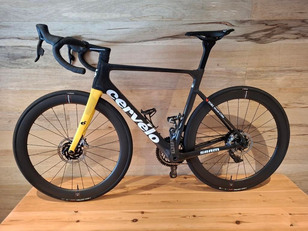 Cervélo Soloist team Jumbo Visma maat 56 racefiets, Fietsen en Brommers, Ophalen, Carbon, Zo goed als nieuw, Schijfrem