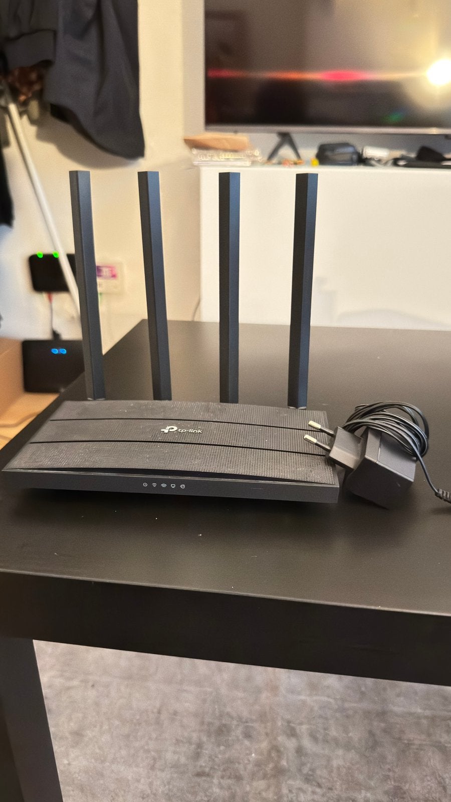 TP-Link Archer C6 - Wireless  Router - 1200 Mbps - Black, Informatique & Logiciels, Enlèvement, Utilisé, Routeur