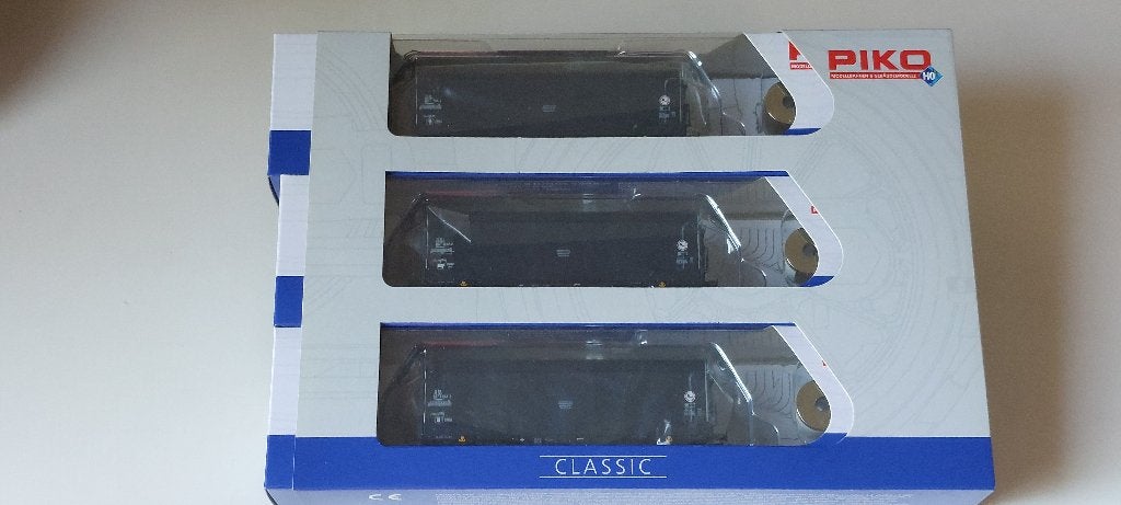 SNCB/NLBS PIKO SET 3 WAGONS SHIMM'S *HO*DC 58336.1.2.3, Neuf, Analogique, Piko, Courant continu