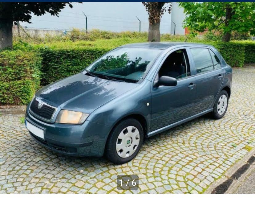 Skoda Fabia 1.4  LPG (export), Autos, Argent ou Gris, Achat, Boîte manuelle, Airbags