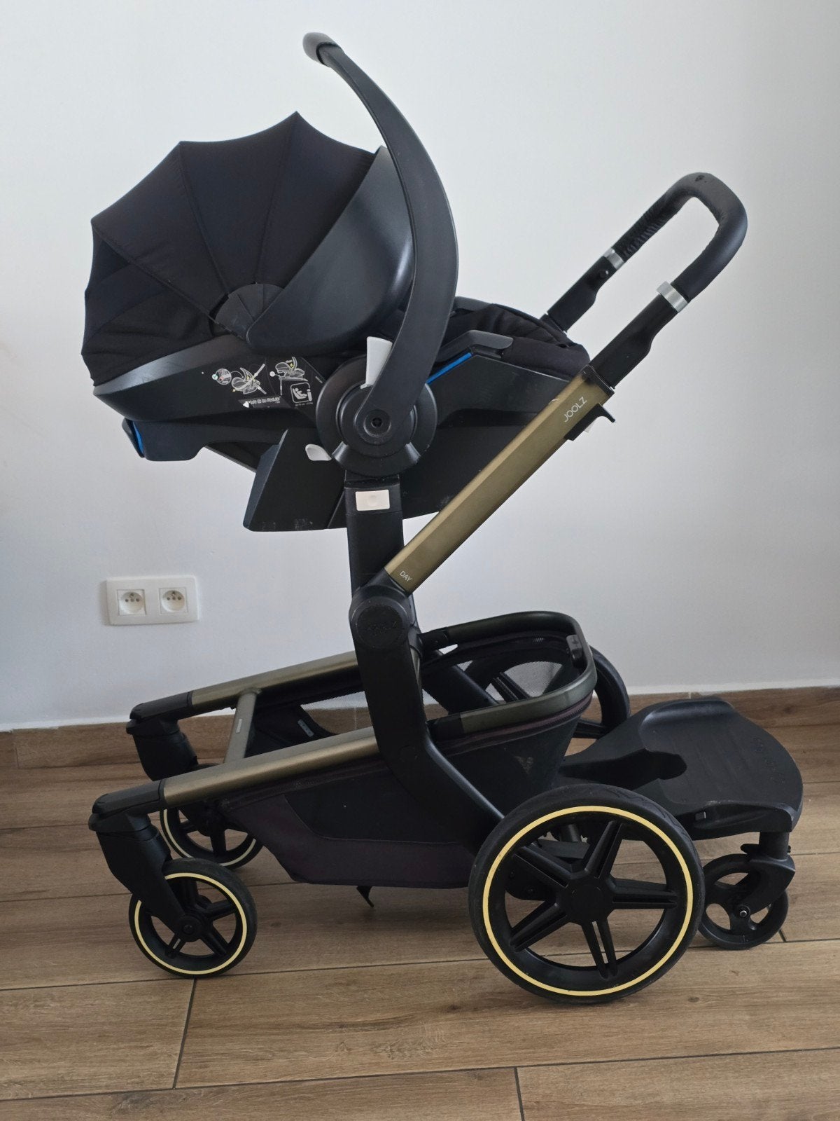 mooi kinderwagen joolz met maxi cosi joolz, Kinderen en Baby's, Ophalen of Verzenden, Kinderwagen