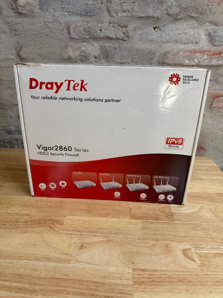 Te koop: DrayTek Vigor 2860 – gebruikt, goede staat, Computers en Software, Ophalen of Verzenden, Gebruikt, Router