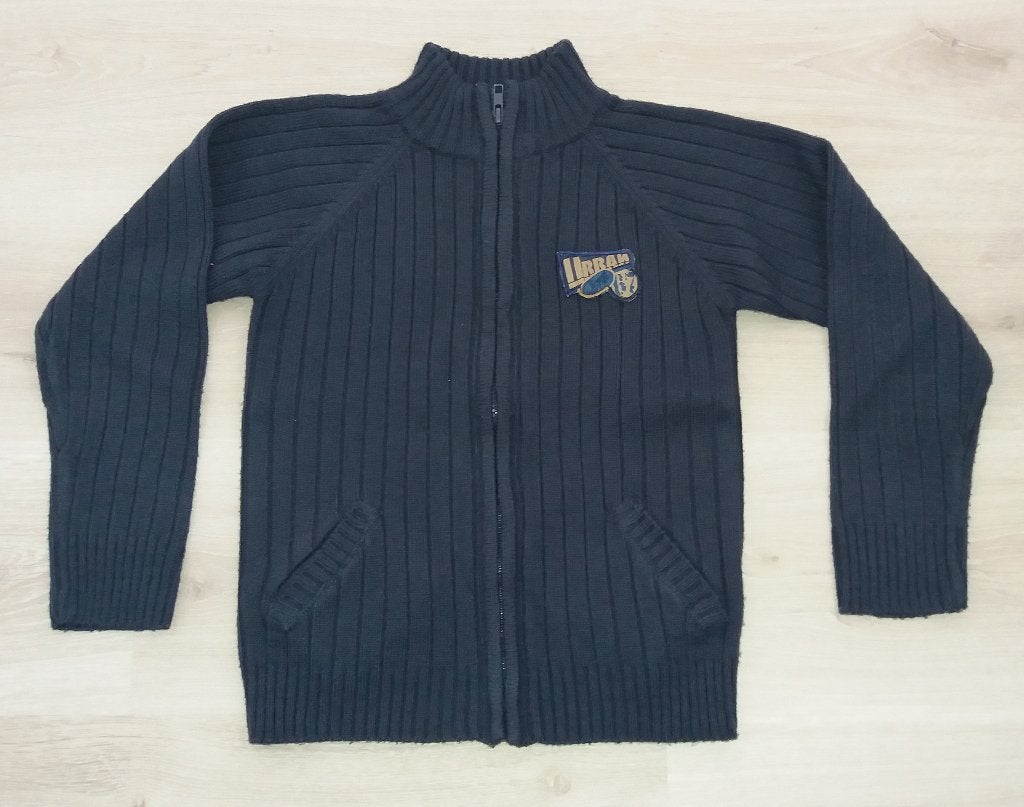 Trui met rits, maat 122, Kinderen en Baby's, Kinderkleding | Maat 122, Ophalen of Verzenden, Zo goed als nieuw, Jongen, Trui of Vest