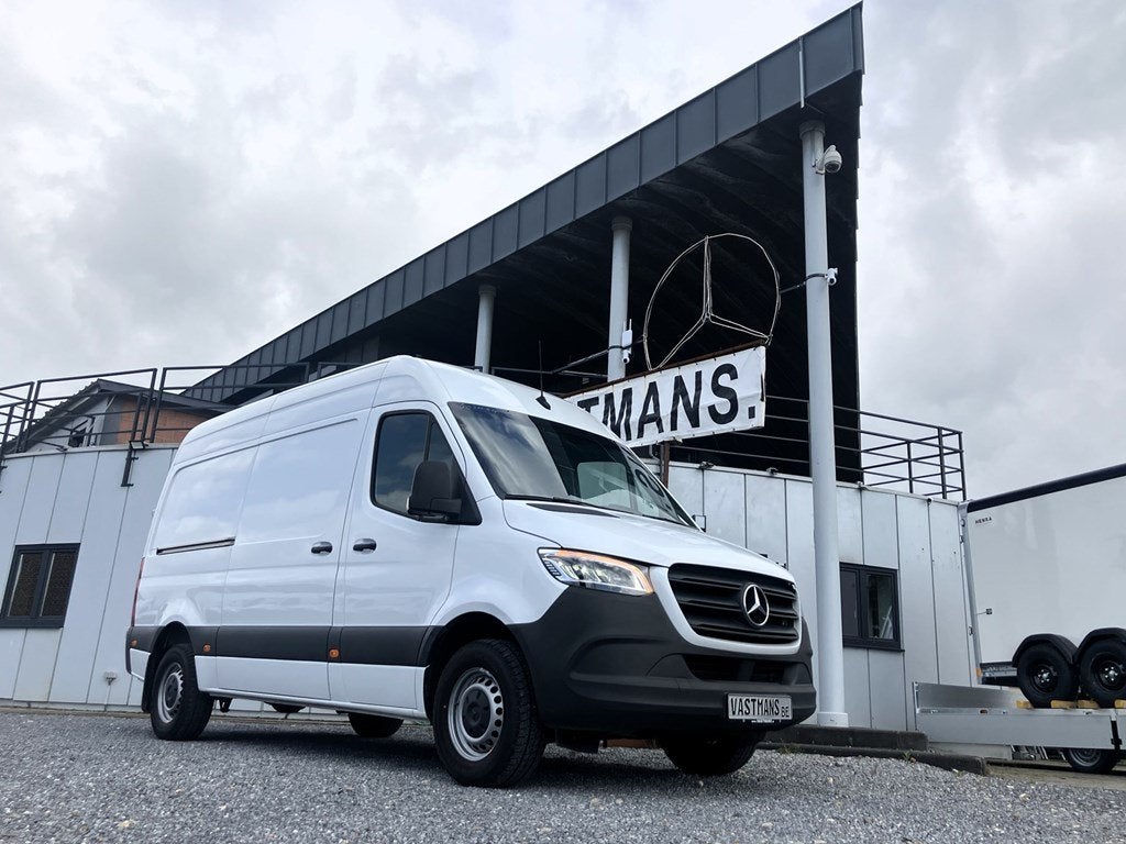 Mercedes-Benz Sprinter 317 33.500+BTW / Trekhaak 3500KG / C, Auto's, Mercedes-Benz, Automaat, Monovolume, Wit, Diesel