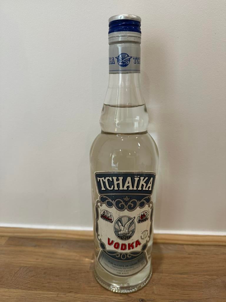 Tchaïka - Wodka 70cl 40% - Oude Franse wodka ~1980, Verzamelen, Verzenden, Zo goed als nieuw