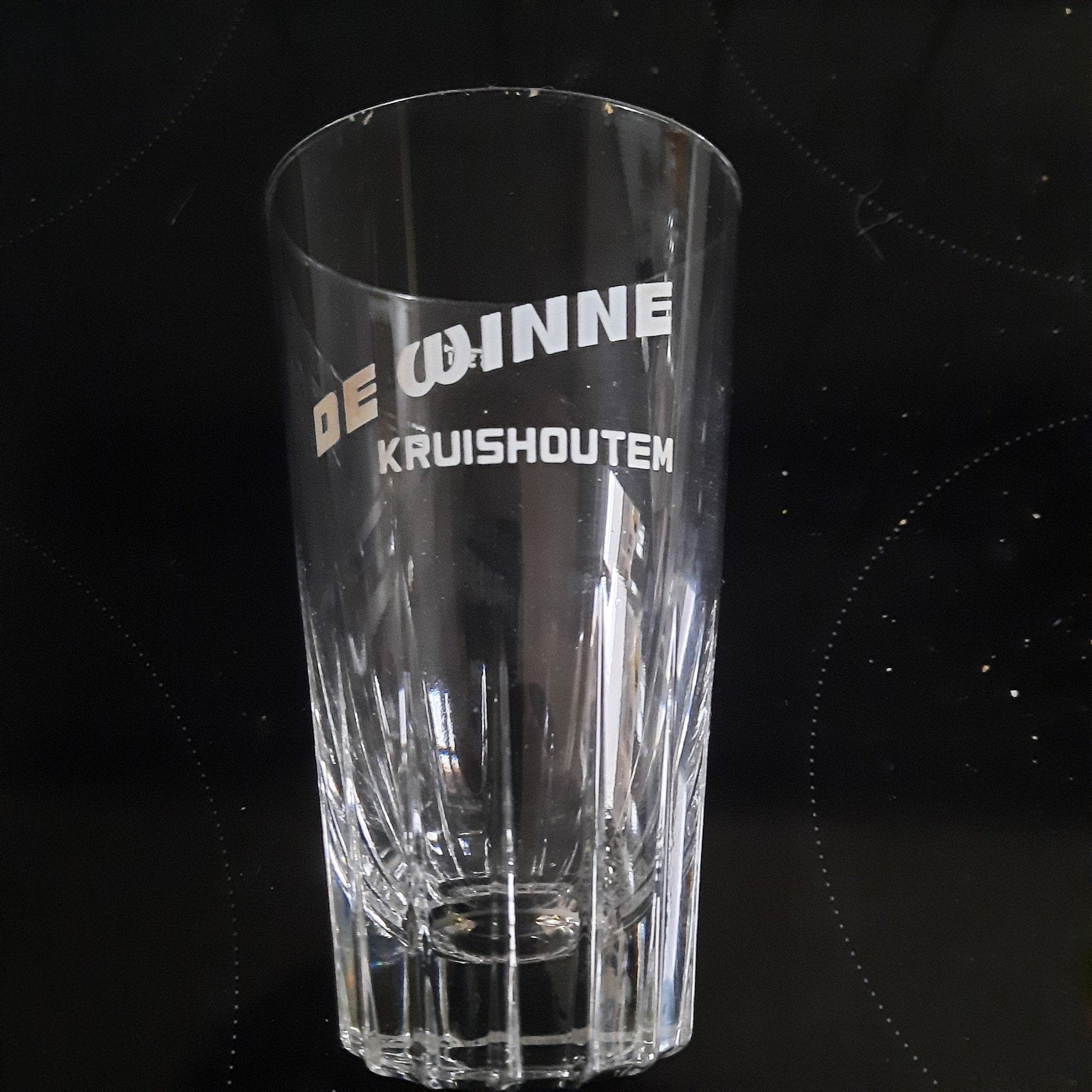 Verre à bière De Winne - Kruishoutem. 33 cl., Enlèvement ou Envoi, Comme neuf, Verre à bière