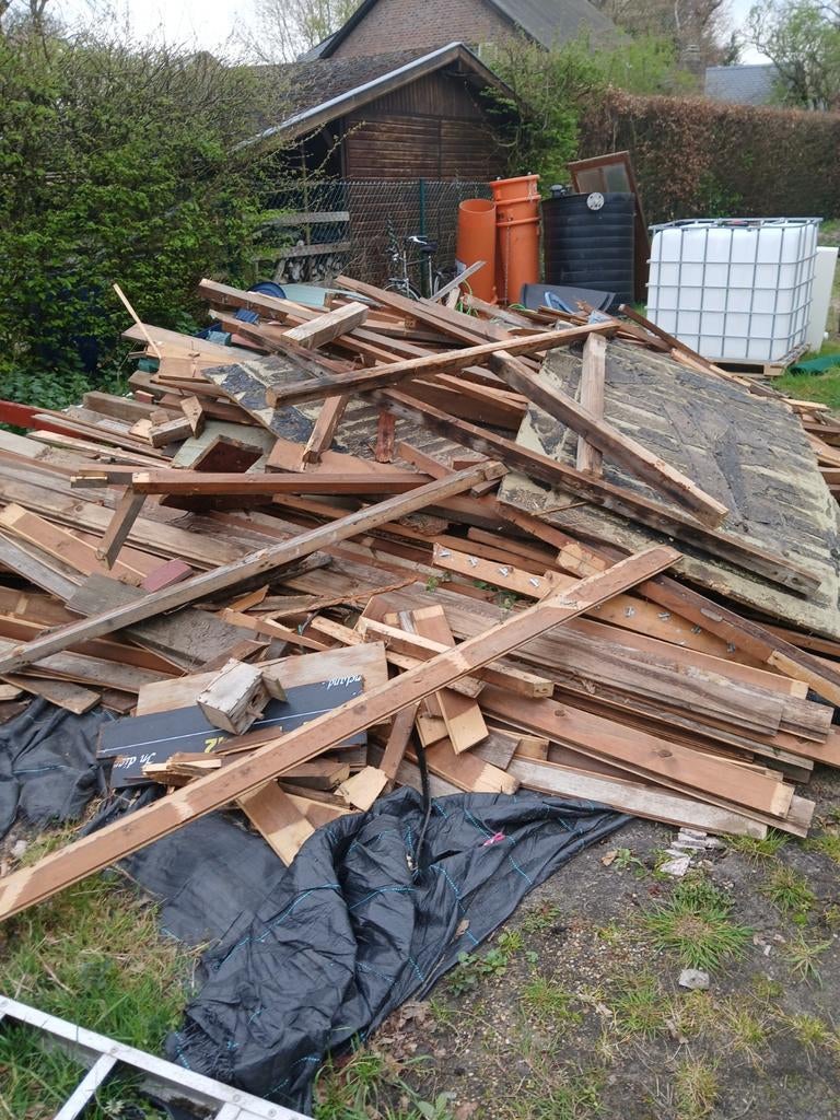 Gratis hout, Ophalen