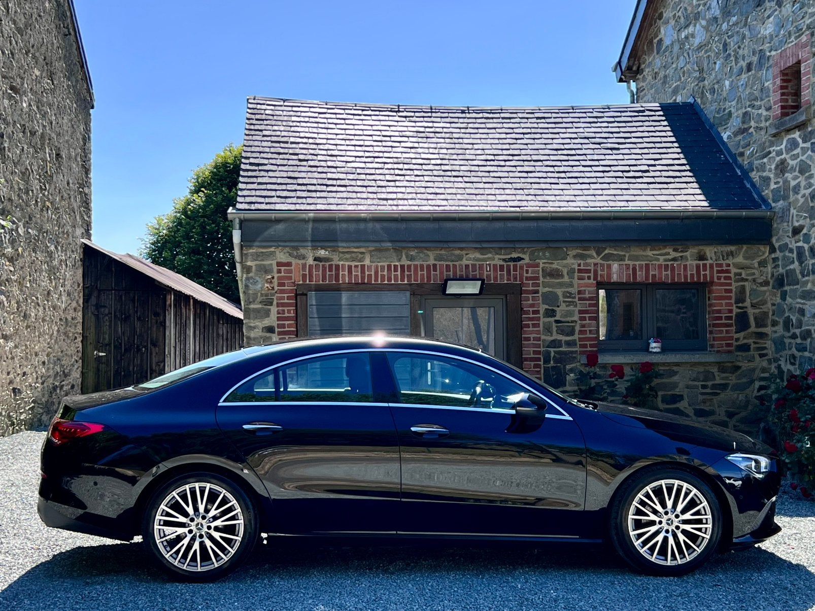 Mercedes CLA 180 CDI, Auto's, Automaat, Zwart, Bedrijf, Dealer onderhouden