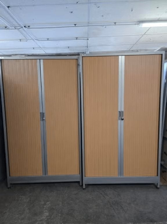 Professionele schuifdeur met metalen kast 205x120