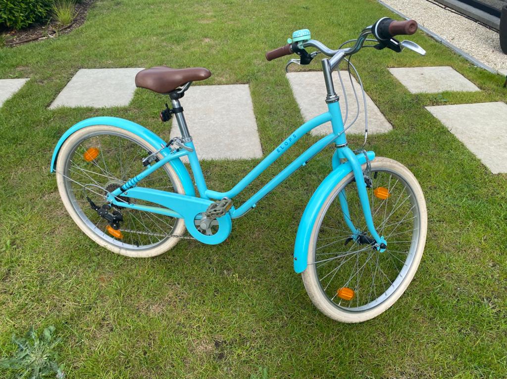 Meisjesfiets 9-12 jaar, Fietsen en Brommers, Fietsen | Meisjes, Ophalen, Zo goed als nieuw, 24 inch, Versnellingen