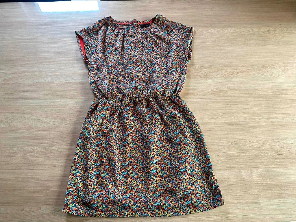 kleurrijke jurk - Jbc - maat 158 / 164, Kinderen en Baby's, Kinderkleding | Maat 158, Gebruikt, Meisje, Ophalen of Verzenden, Jurk of Rok