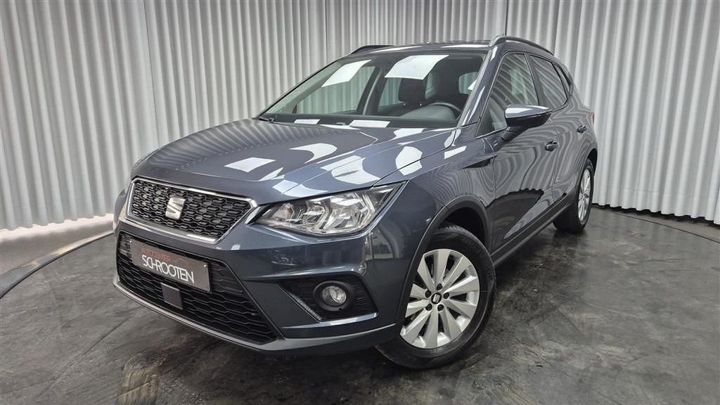 SEAT Arona 1.0 TSi / Aut / Navi / App / Cruise co / ..., Auto's, Automaat, Stof, Gebruikt, 116 pk