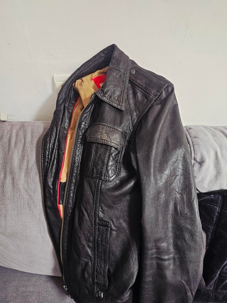 Veste en cuir Oakwood