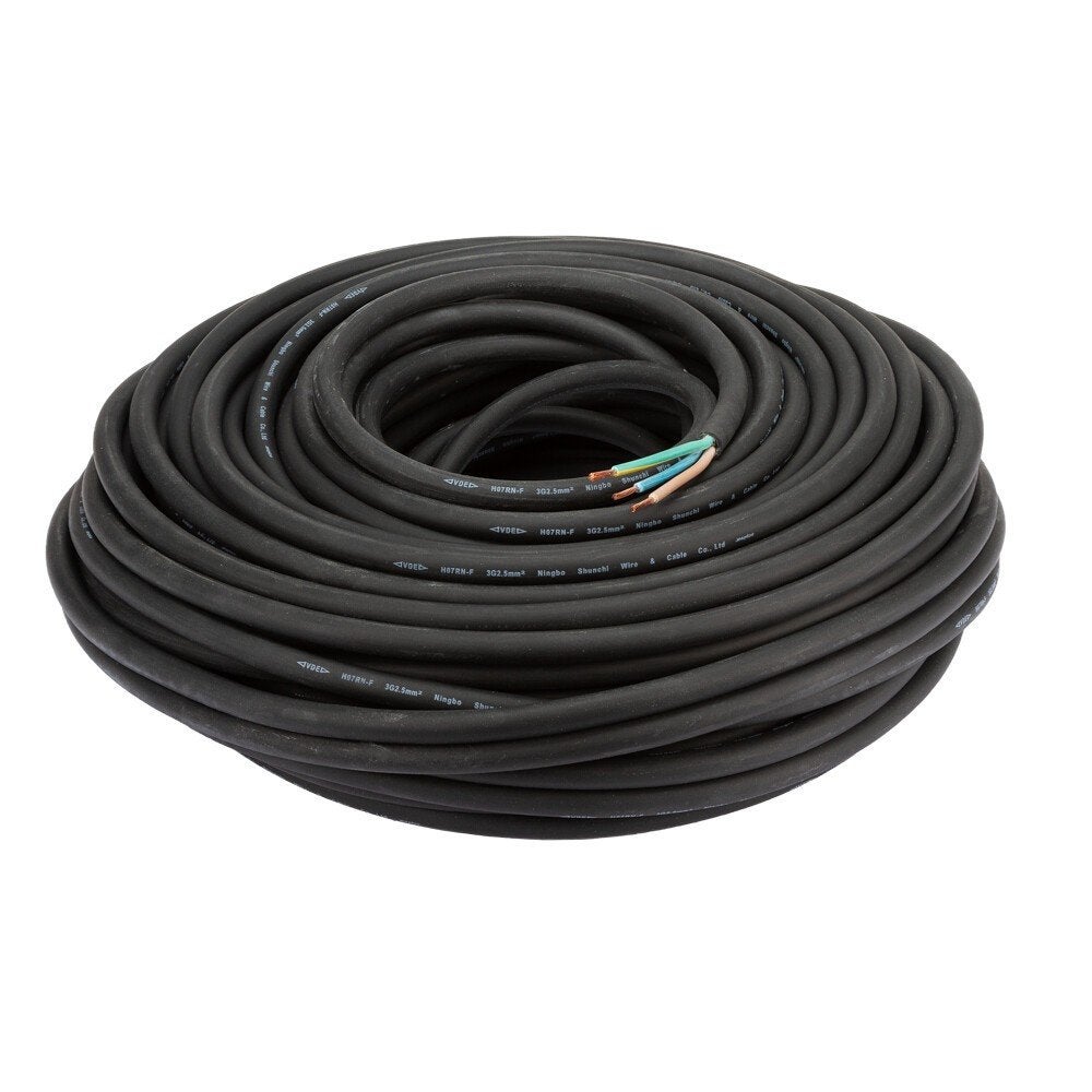 Kabel 3 x 2,5mm2 per rol 50m, Verzenden