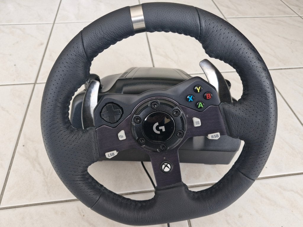Logitech-G G920 Gaming Racing Wheel, Games en Spelcomputers, Virtual Reality, Ophalen of Verzenden, Zo goed als nieuw, Eén computer