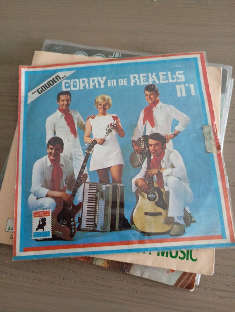 Corry - Vaarwel ik zal geen traan om je laten, En néerlandais, Pochette photo, 7 inch, Utilisé
