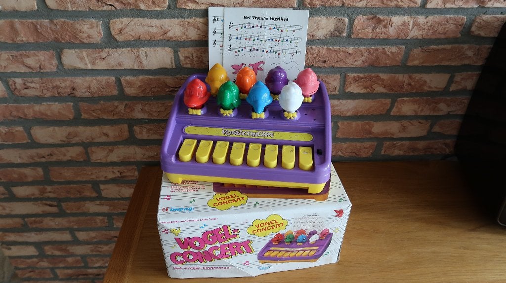 Chorus / orgel vintage piano vogelconcert, Muziek en Instrumenten, Ophalen of Verzenden, Gebruikt, Piano