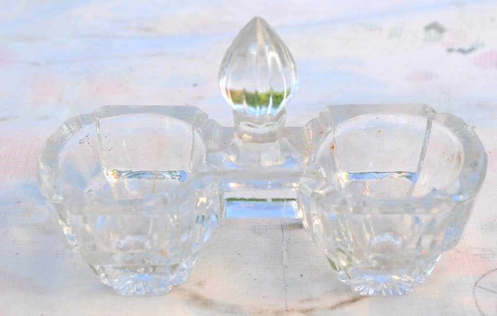 saleron en verre vintage, Enlèvement ou Envoi