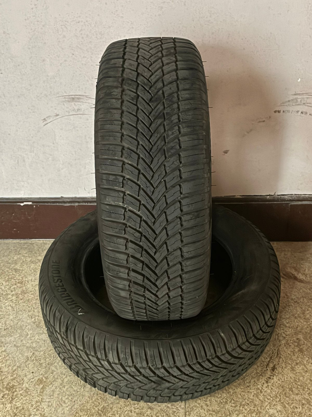 195/60 R15 92V - Hiver - Bridgestone, Enlèvement, Utilisé