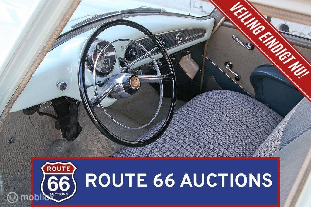 Nash Custom Rambler | 1954 | Route 66 Auctions, Auto's, Overige merken, Zwart, Bedrijf, Handgeschakeld