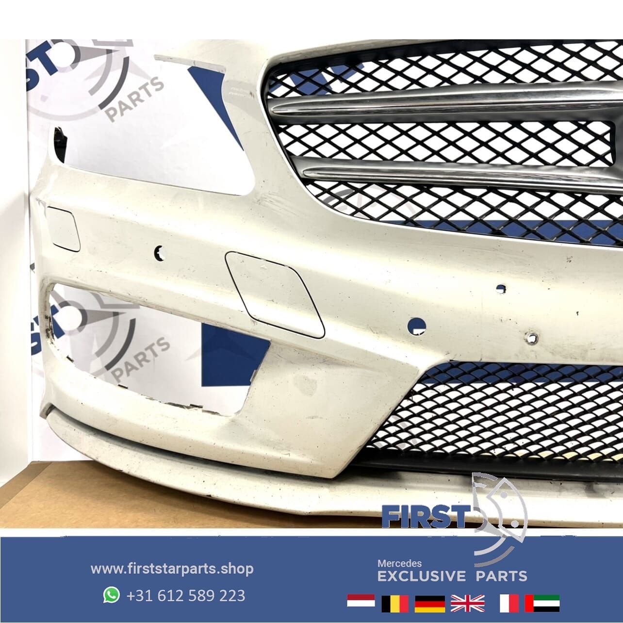 W176 BUMPER AMG PAKKET VOORBUMPER ORIGINEEL Mercedes A Klass, -, Voor, Ophalen of Verzenden, Bumper