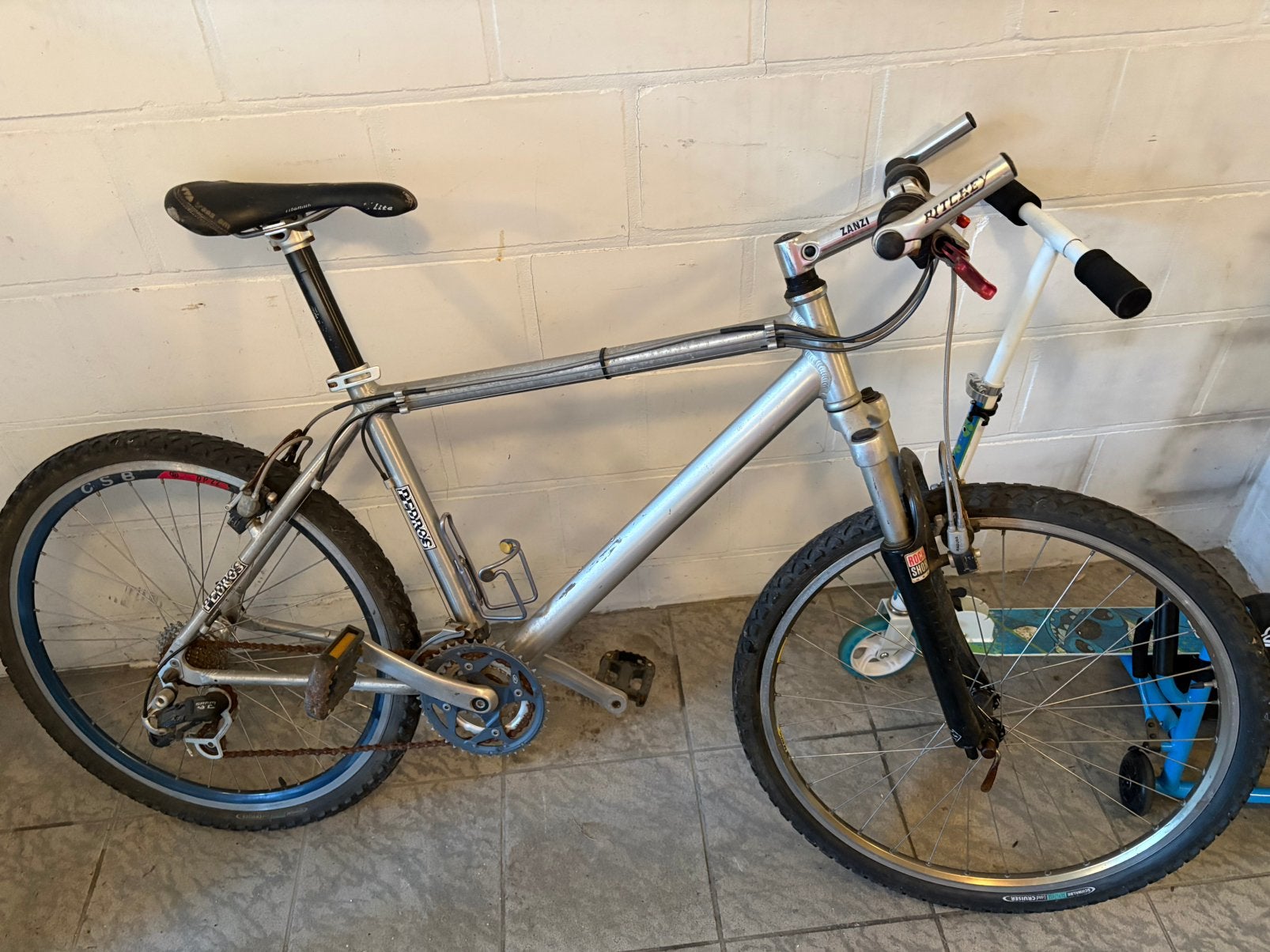 Herenfiets type mountainbike, Fietsen en Brommers, Ophalen, Gebruikt, 26 inch