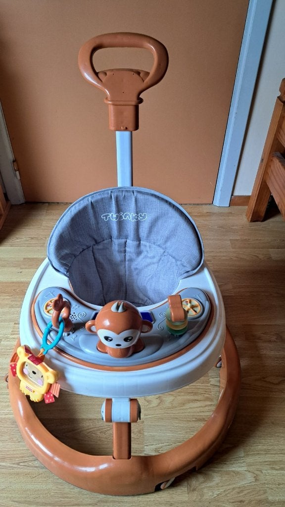 Twinky Babywalker - Loopstoel, Ophalen, Zo goed als nieuw, Mobiel, Met licht