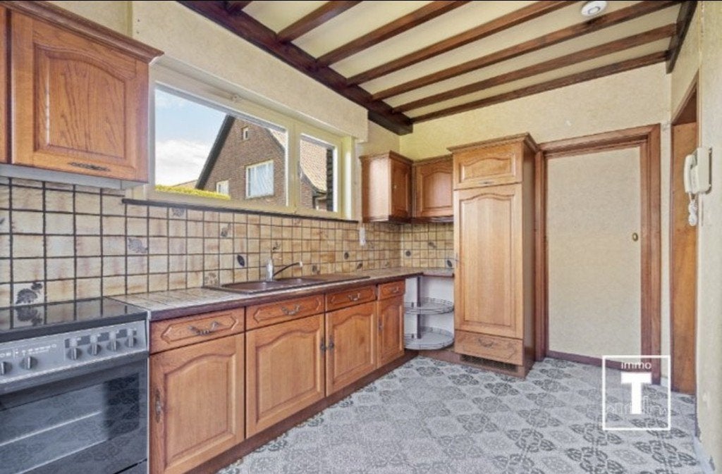Keuken - volledig gedemonteerd, Bois, Brun, Enlèvement, Utilisé