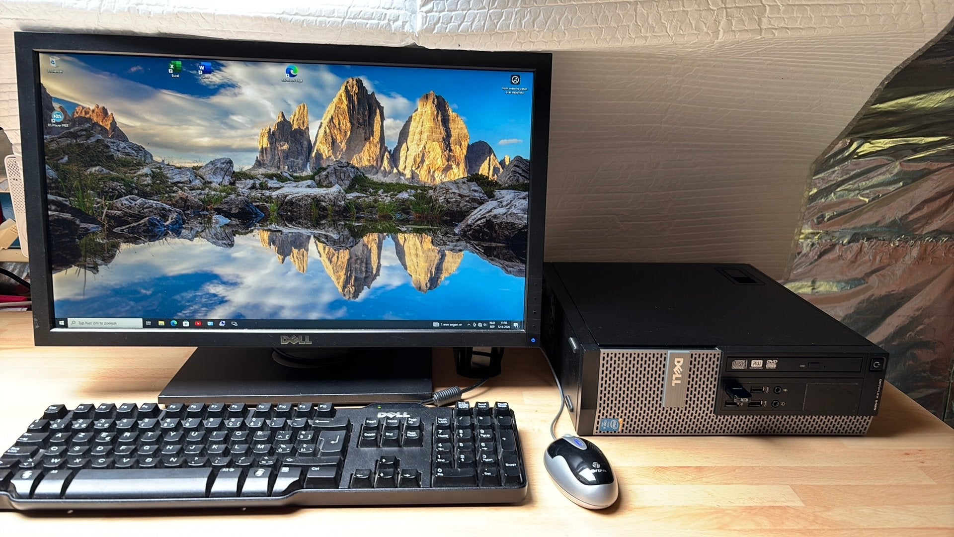 Dell optiplex 9020, Computers en Software, Ophalen, Gebruikt, Met monitor, SSD
