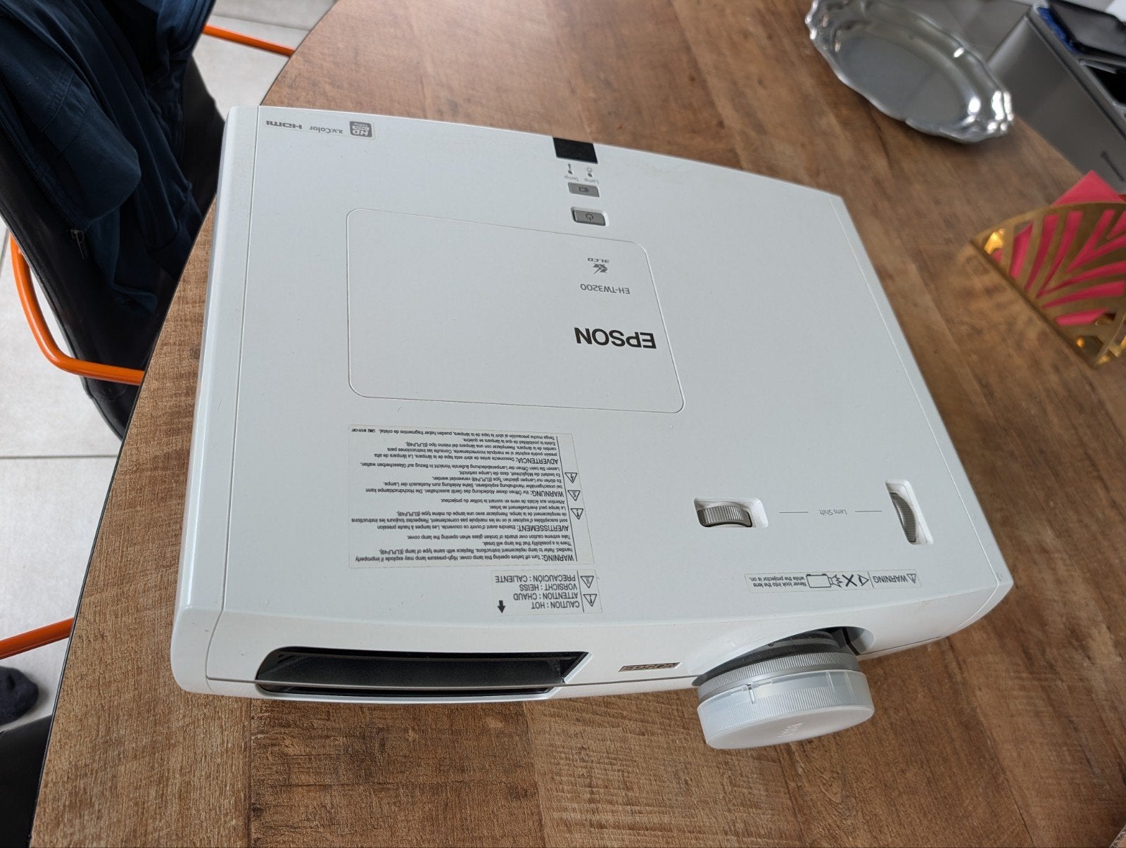 Epson EH-TW3200 peu d heure d utilisation acheté 1450€, Audio, Tv en Foto, Beamers, Ophalen, LCD, Overige resoluties, Epson