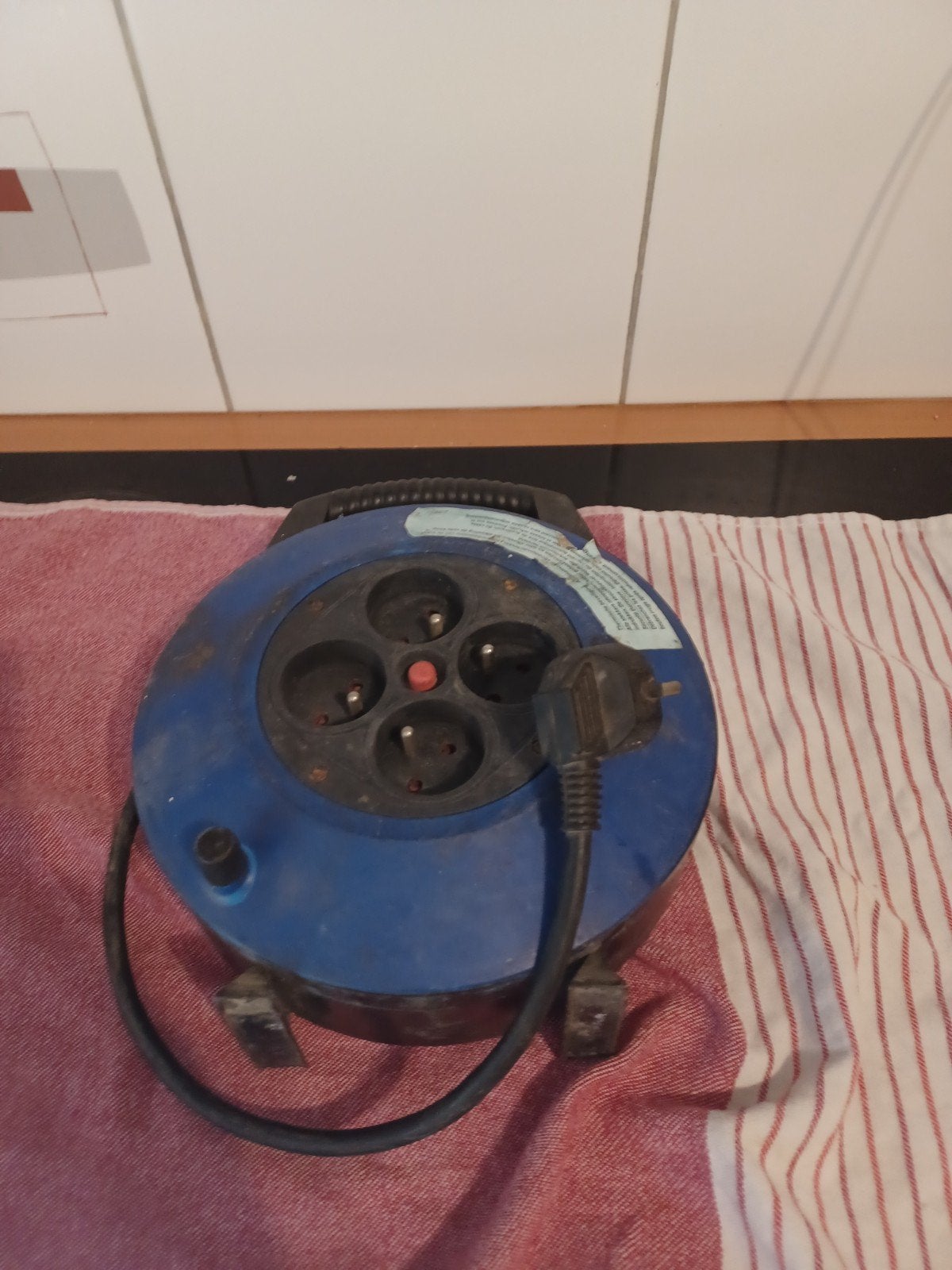 Elektrische kabelhaspel met overbelasting erop 10m pr5euro, Ophalen, Kabelhaspel
