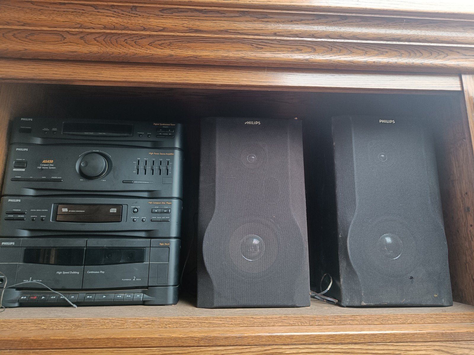 Geluidsinstallatie philips, Ophalen