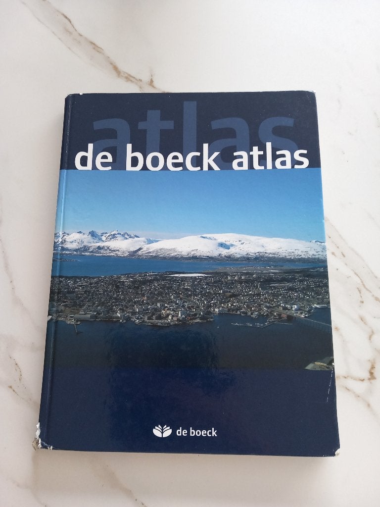 De boeck atlas, Boeken, Atlassen en Landkaarten, Overige atlassen, 2000 tot heden, Diverse auteurs, Wereld