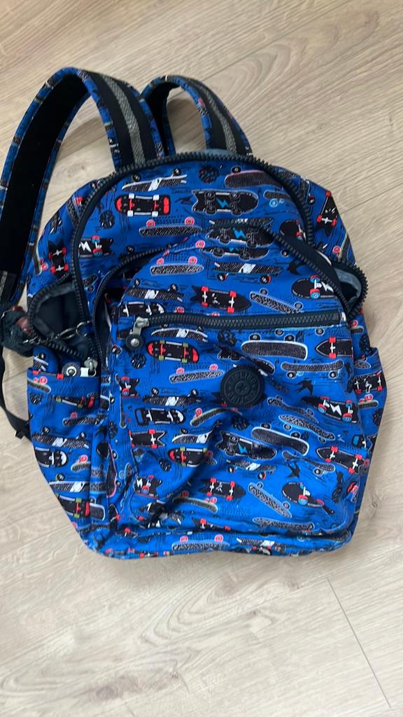 Boekentas Kipling: skateboarden, Ophalen, Gebruikt