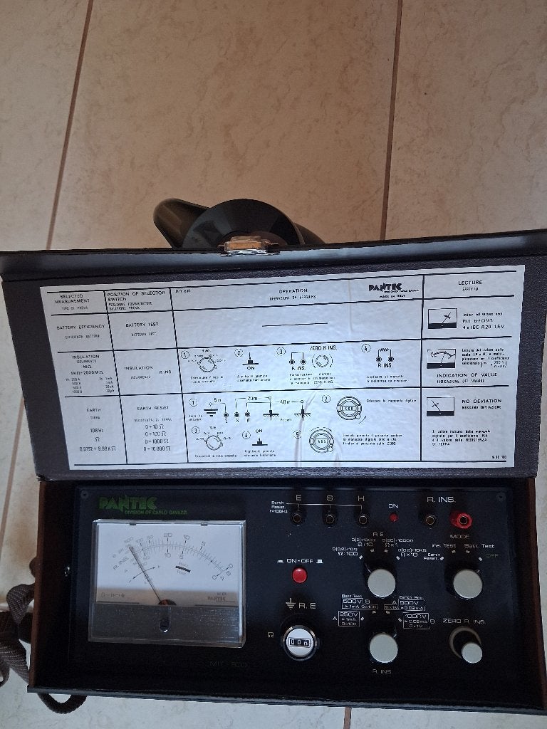 Pantec MIT 800, Doe-het-zelf en Bouw, Meetapparatuur, Ophalen, Gebruikt, Elektriciteit