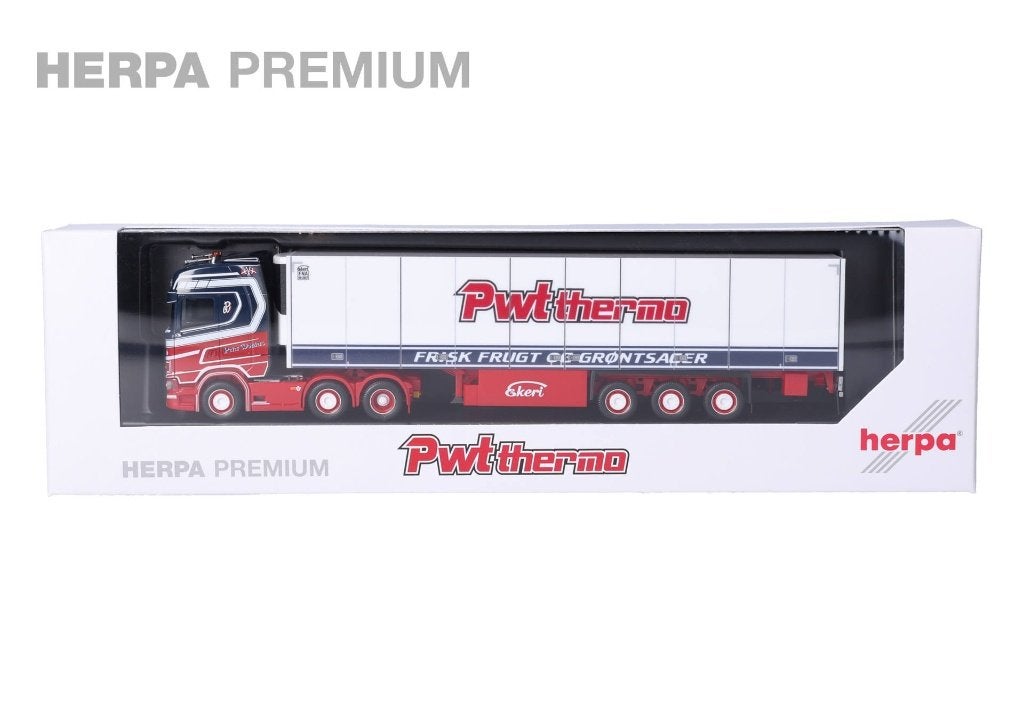 Herpa Premium: Scania "Peter Wouters Transport", Ophalen of Verzenden, Nieuw, Bus of Vrachtwagen, Herpa