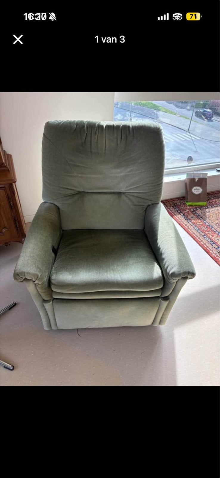 Relax zetel, Huis en Inrichting, Ophalen, Gebruikt