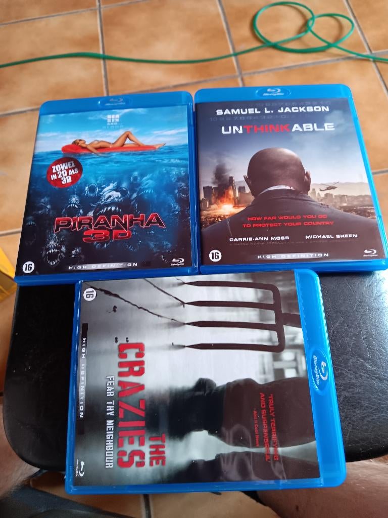 17 blu ray dvd's, Cd's en Dvd's, Ophalen of Verzenden, Zo goed als nieuw